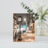 West Chester Clock Post Card Briefkaart (Staand voorkant)