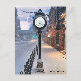 West Chester-kerstBriefkaart Briefkaart