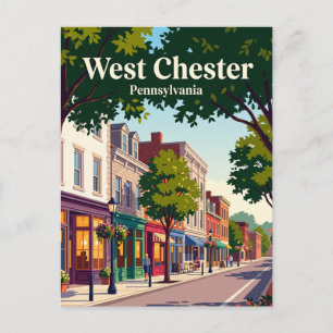 West Chester, Pennsylvania Briefkaart