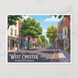 West Chester Pennsylvania Briefkaart