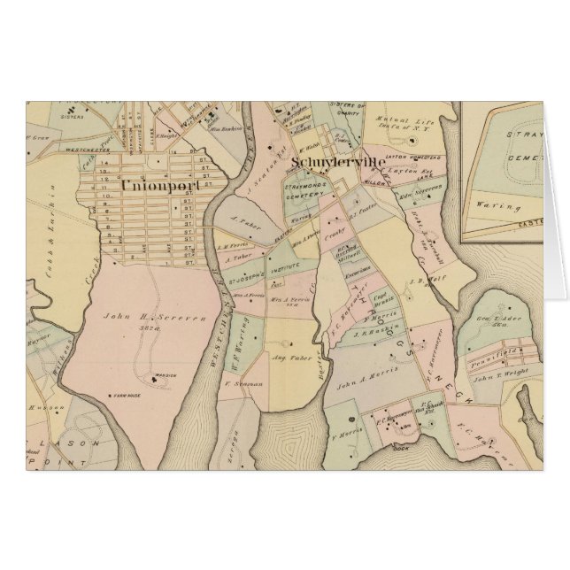 West Chester, Schuylerville, New York (Voorkant Horizontaal)