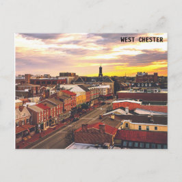 West Chester sunrise briefkaart
