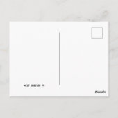 West Chester Winter Briefkaart (Achterkant)