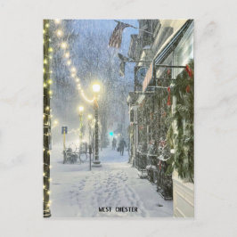 West Chester Winter Briefkaart