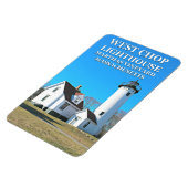 West Chop Lighthouse Marthas Vineyard Flexi Magnet Magneet (Linkerzijde)