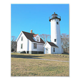 West Chop Lighthouse, Marthas Vineyard Foto print Afdruk