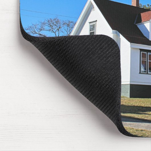 West Chop Lighthouse, Marthas Vineyard MA Mousepad Muismat (Hoek)