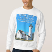 West Chop Lighthouse, Marthas Vineyard Sweatshirt (Voorkant)