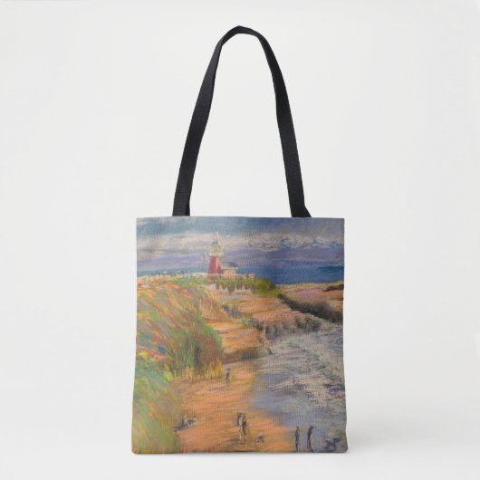 West Cliff Dog Beach & Sailin Sunset Tote Bag (Voorkant)