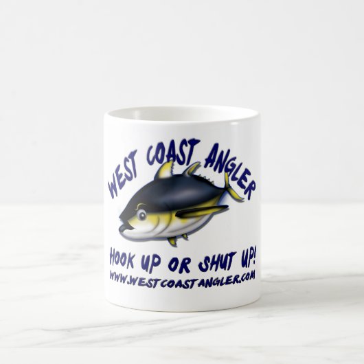West Coast Angler - Coffee Mok (Center)