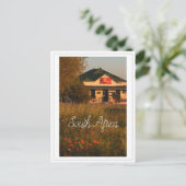 West Coast Aurora Zuid-Afrika Wilde Bloemen Briefkaart (Staand voorkant)