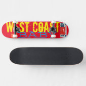 WEST COAST BABY JMT USA Skateboard (Horizontaal)
