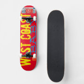 WEST COAST BABY JMT USA Skateboard (Voorkant)