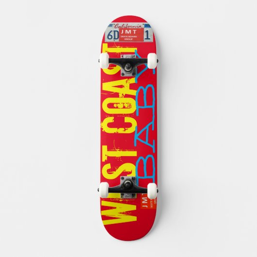 WEST COAST BABY JMT USA Skateboard (Voorkant)