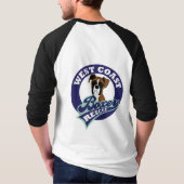 West Coast Boxer Rescue Baseball Shirt (Achterkant)