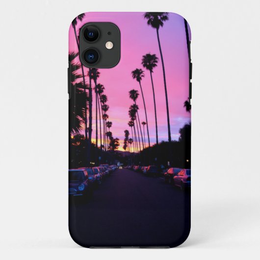 West Coast California Sunset iPhone 5/5S Hoesje (Achterkant)
