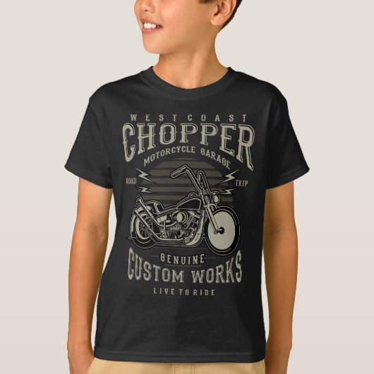 West Coast Chopper Motorcycle T-shirt (Voorkant)