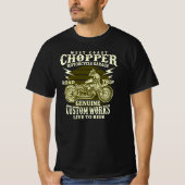 West Coast chopper motorgarage roadtrip gen T-shirt (Voorkant)