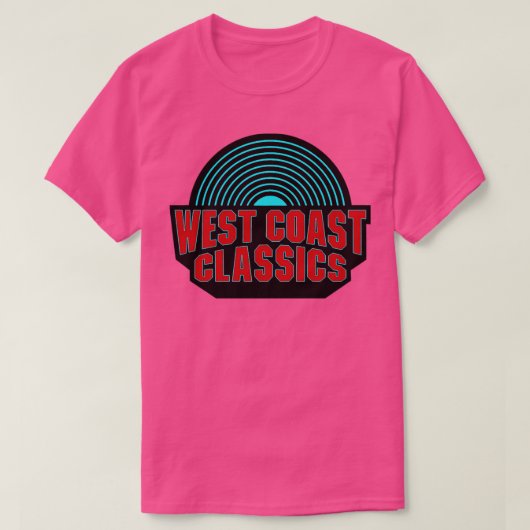 West Coast Classics Design T-shirt (Design voorkant)