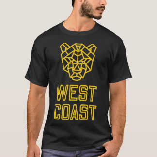 West Coast Cougar California Gold T-shirt