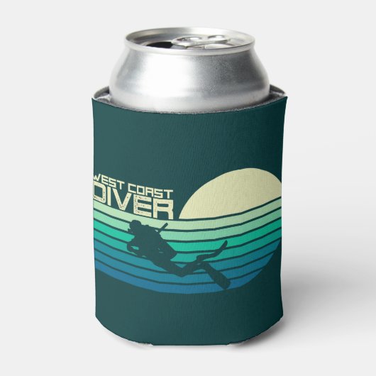 West Coast Diver SC Blikjeskoeler (Blikje Voorkant)