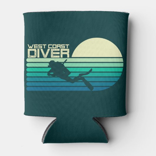 West Coast Diver SC Blikjeskoeler (Voorkant)