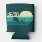 West Coast Diver SC Blikjeskoeler (Achterkant)