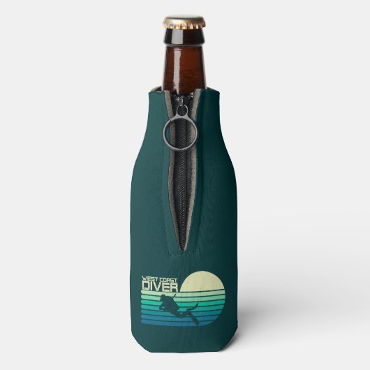 West Coast Diver SC Flesjeskoeler (Fles Achterkant)