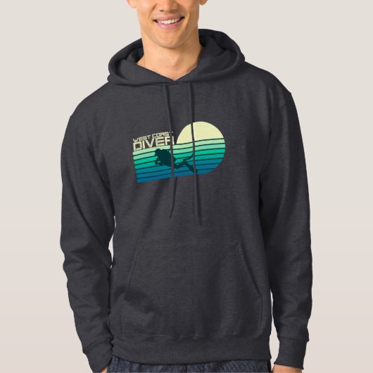 West Coast Diver SC Hoodie (Voorkant)