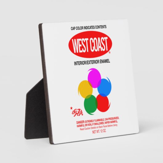 WEST COAST GRAFFITI FOTOPLAAT (Voorkant)