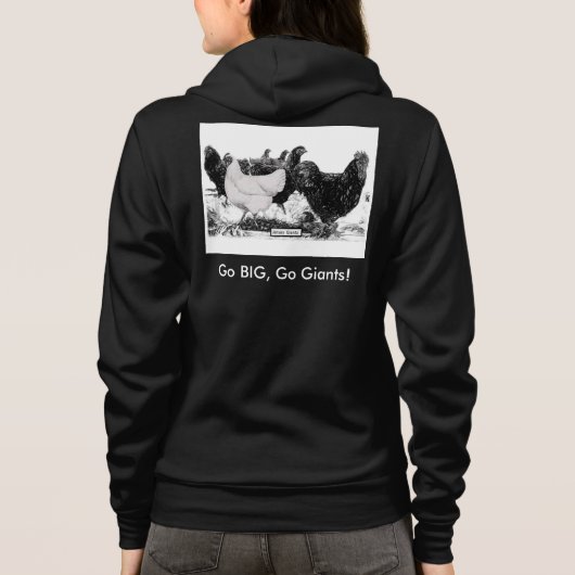 West Coast Jersey Giants Hoodie (Achterkant)