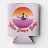 West Coast Lesbian Pride Diver Blikjeskoeler (Voorkant)