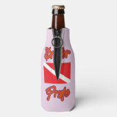 West Coast Lesbian Pride Diver Flesjeskoeler (Fles Achterkant)