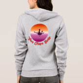West Coast Lesbian Pride Diver Hoodie (Achterkant)