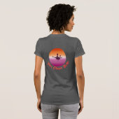 West Coast Lesbian Pride Diver T-shirt (Achterkant volledig)