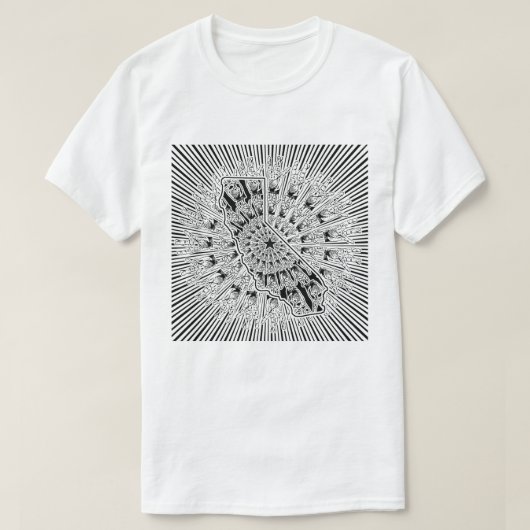 West Coast Liefde T-shirt (Design voorkant)