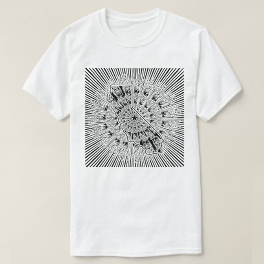 West Coast Liefde  T-shirt (Design voorkant)