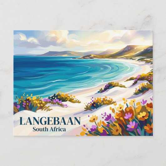 West Coast National Park Zuid-Afrika Briefkaart (Voorkant)