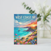 West Coast National Park Zuid-Afrika Briefkaart (Staand voorkant)