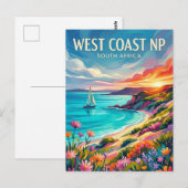 West Coast National Park Zuid-Afrika Briefkaart (Voorkant / Achterkant)