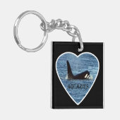 West Coast orka "Aquarius" orka Sleutelhanger (Voorkant Links)