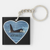 West Coast orka "Aquarius" orka Sleutelhanger (Achterkant)