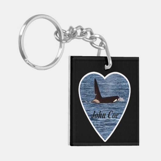 West Coast orka van de orka "John Coe" Sleutelhanger (Voorkant Links)