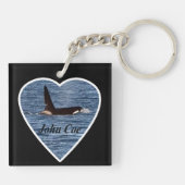 West Coast orka van de orka "John Coe" Sleutelhanger (Achterkant)