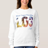 West Coast Paradise Los Angeles Sweatshirt (Voorkant)