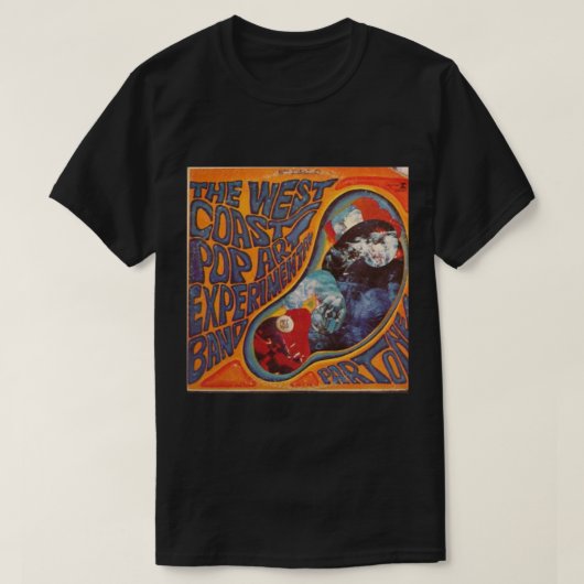 West Coast Pop Art Experimental Band, Acid Rock Cl T-shirt (Design voorkant)