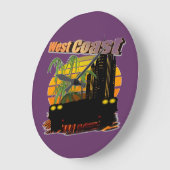 West Coast Round Wall klok (Hoek)
