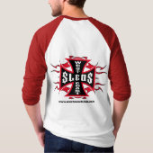 WEST COAST SLEDS LANGE SLAAPEN T-SHIRT (Achterkant)