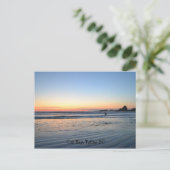 West Coast Sunset, Cox Bay, Tofino Briefkaart (Staand voorkant)