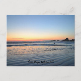 West Coast Sunset, Cox Bay, Tofino Briefkaart